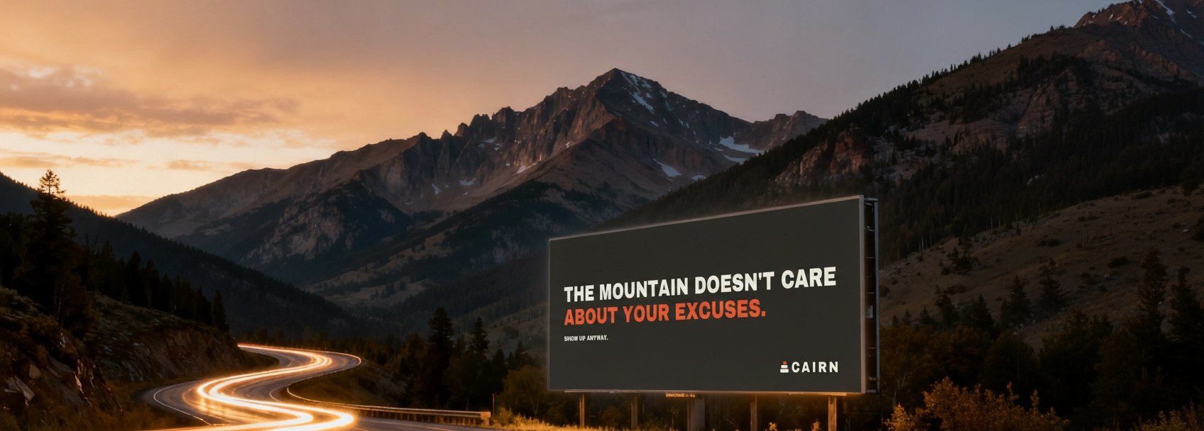 CAIRN, Out of home Highway billboard 1