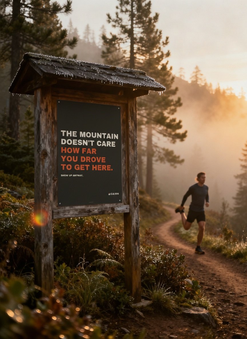 CAIRN, Out of home Transit + trailhead 2