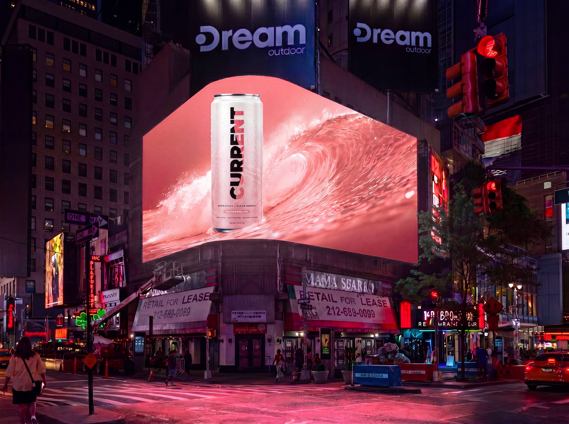 Current, Times Square Takeover 4:3 2