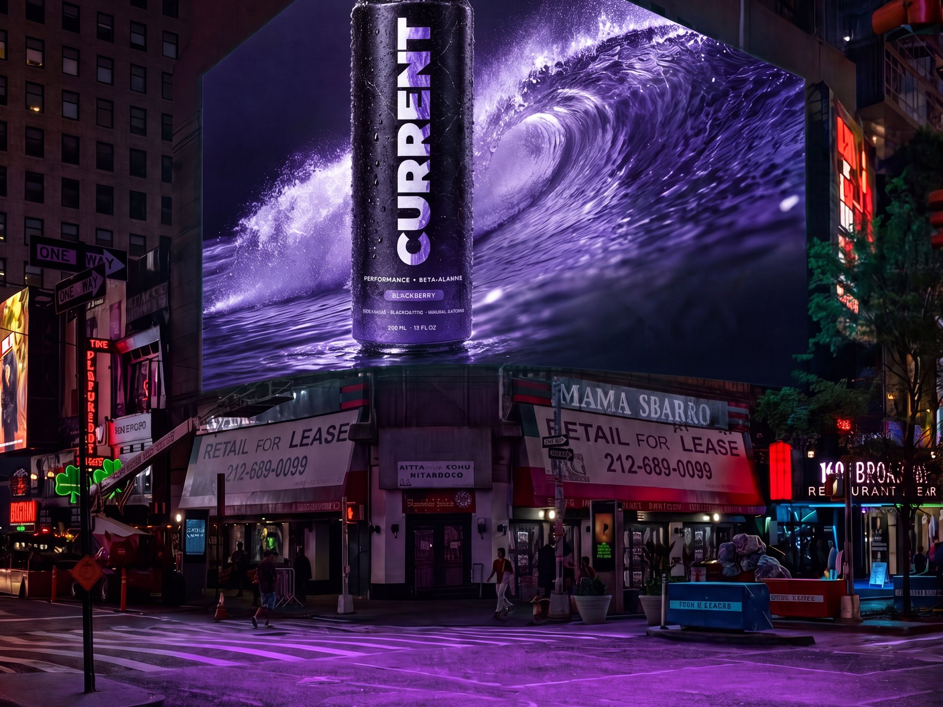 Current, Times Square Takeover 4:3 4