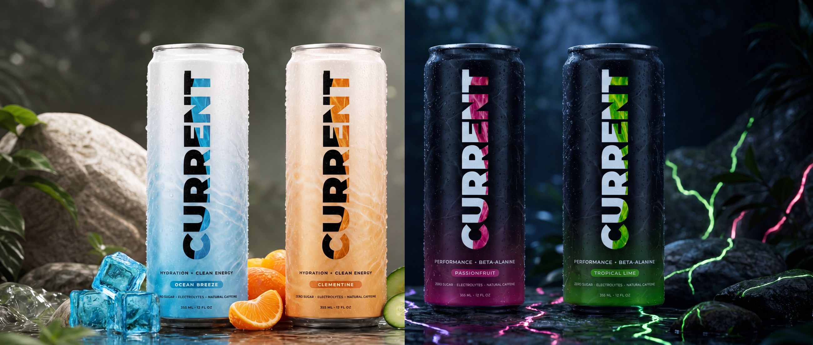 Current, Brand Identity & Packaging
