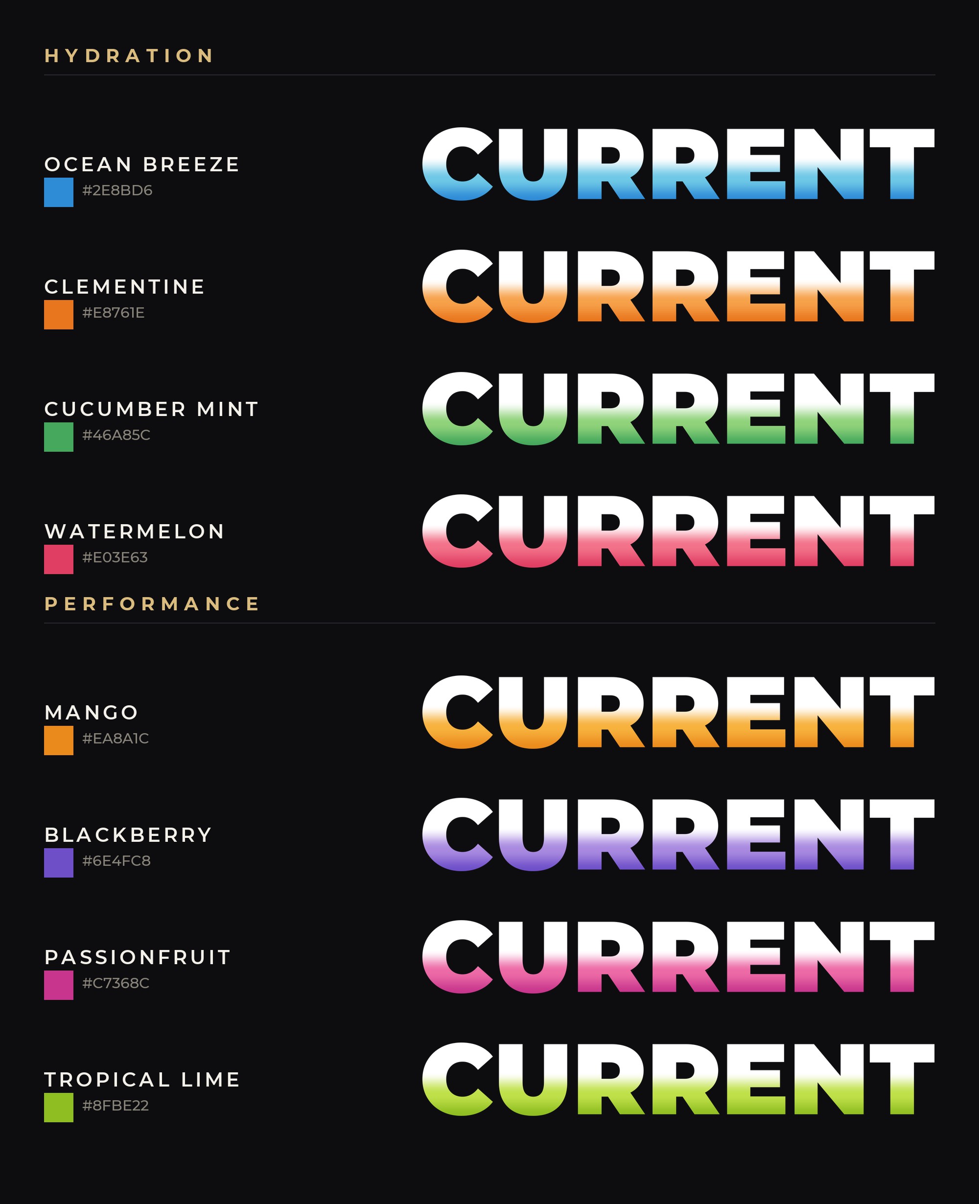 One mark. The color is the flavor.
