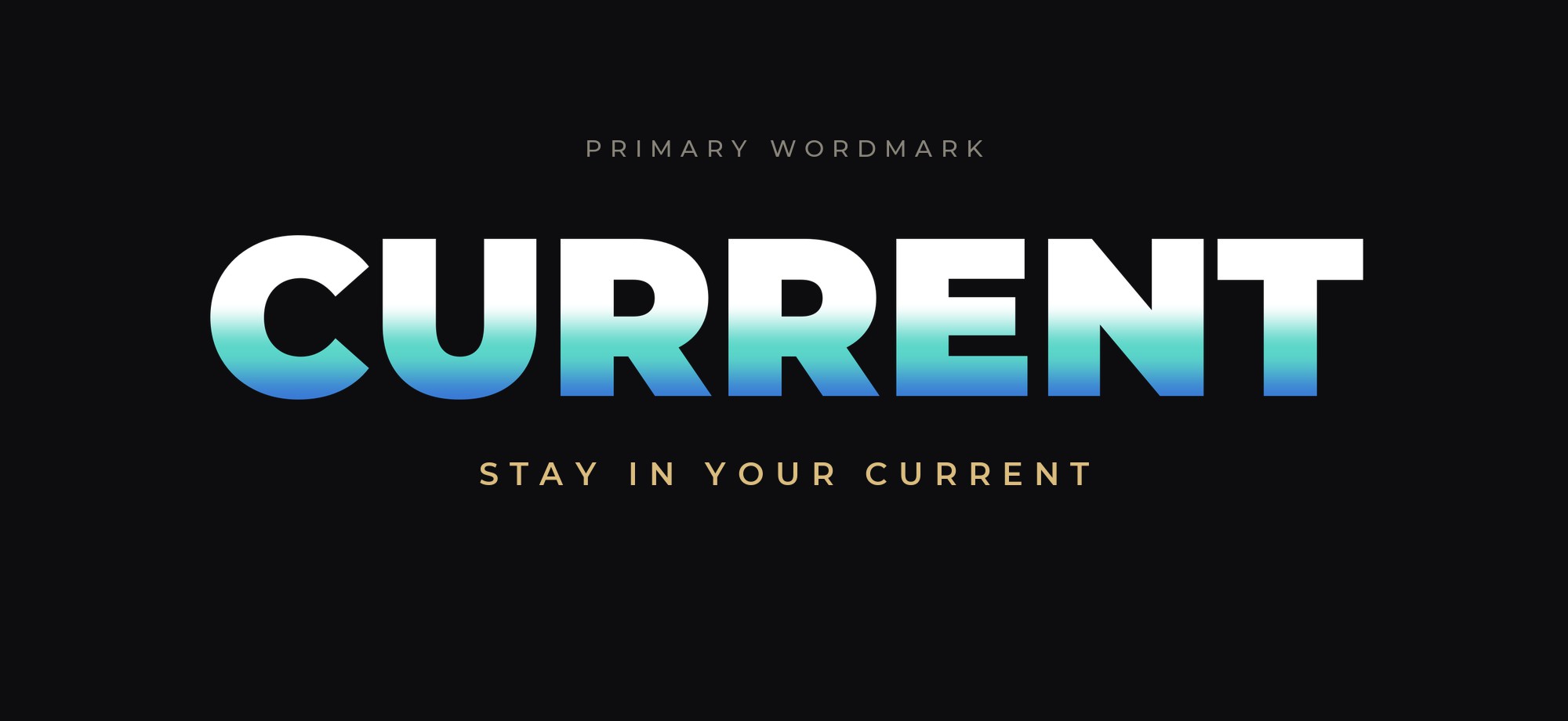 Primary wordmark, horizontal lockup