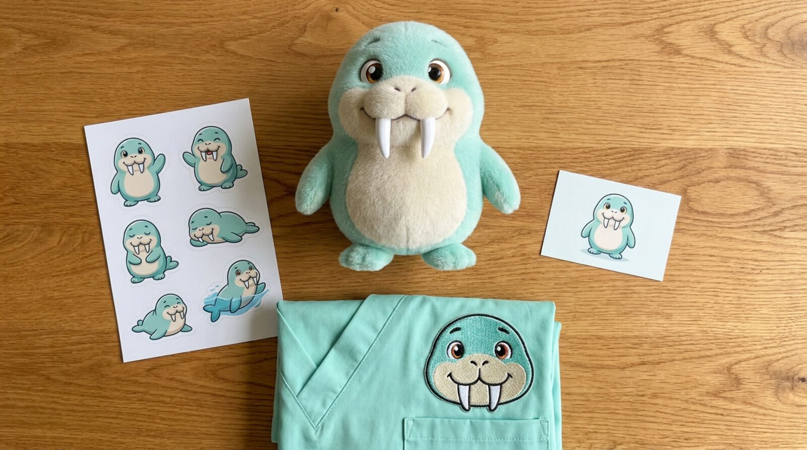Merch-ready from day one.