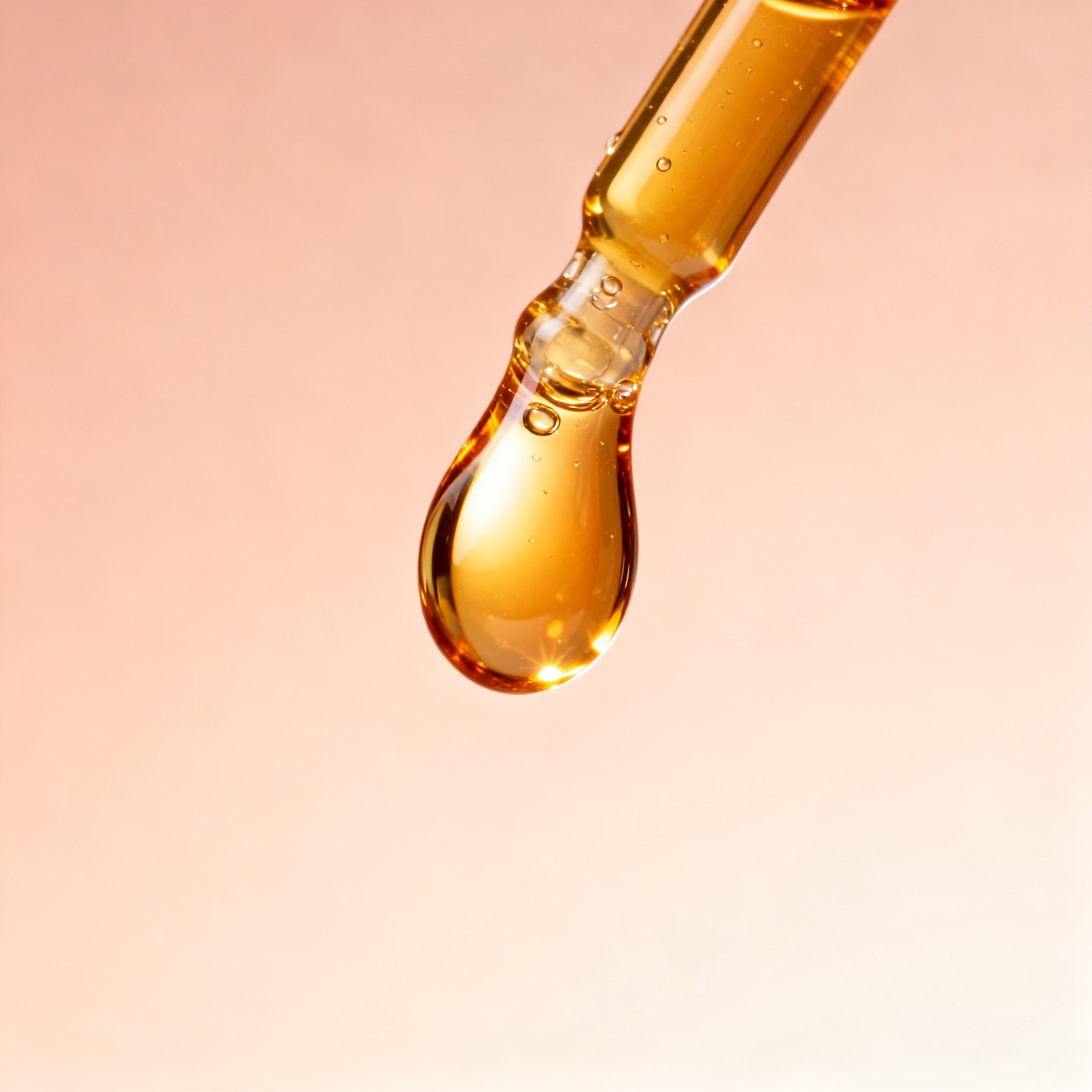 The serum, up close