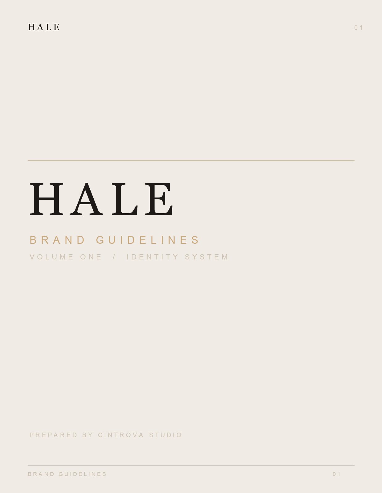 HALE brand book