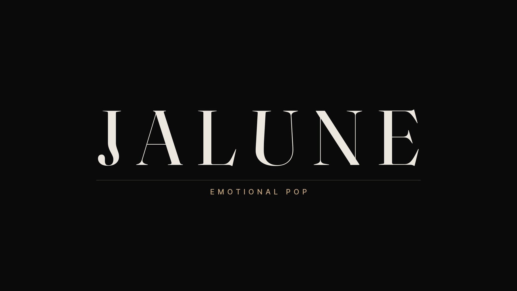 The wordmark: Fraunces, wide and quiet