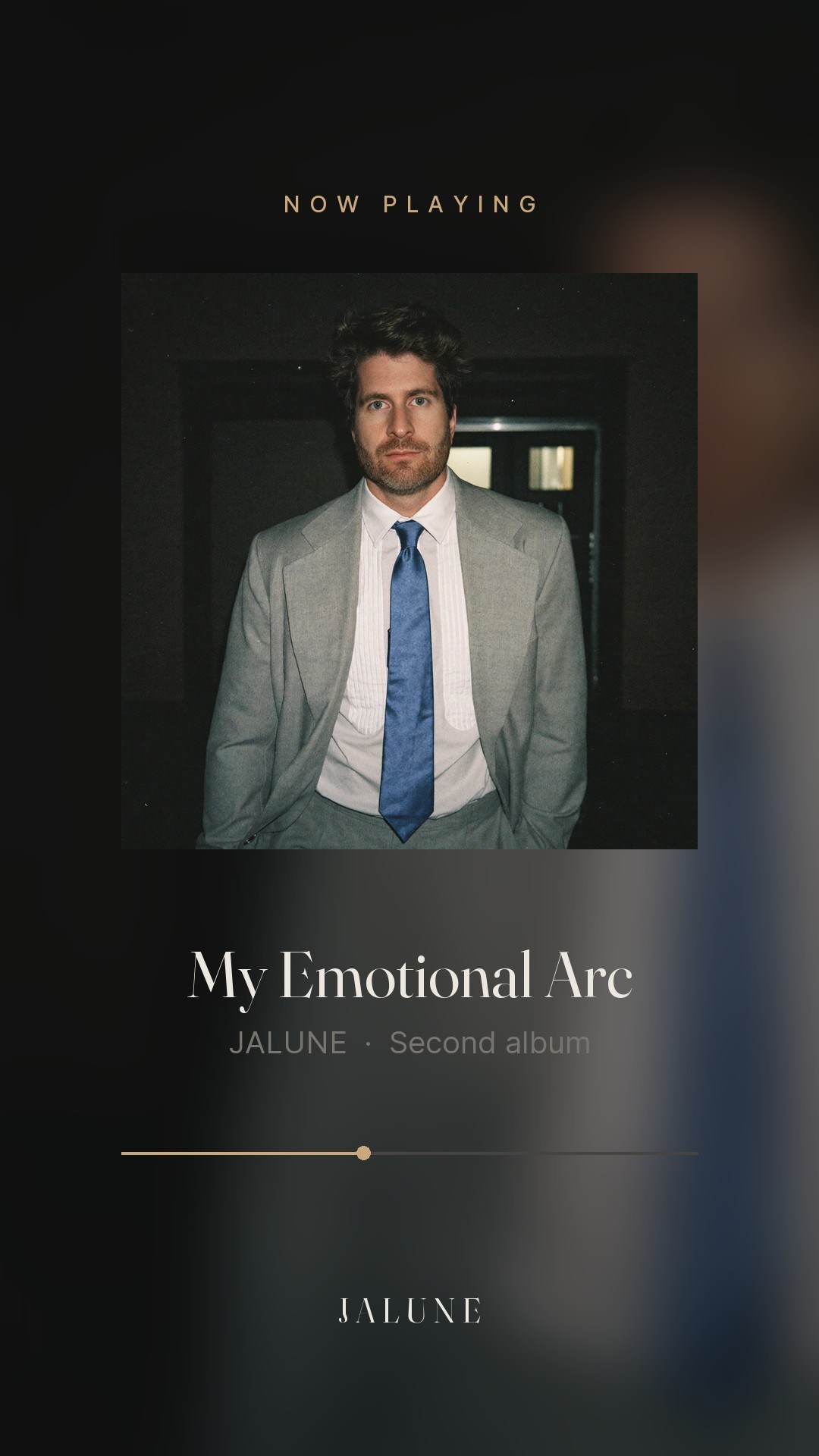 JALUNE, Social system Now playing / story 1