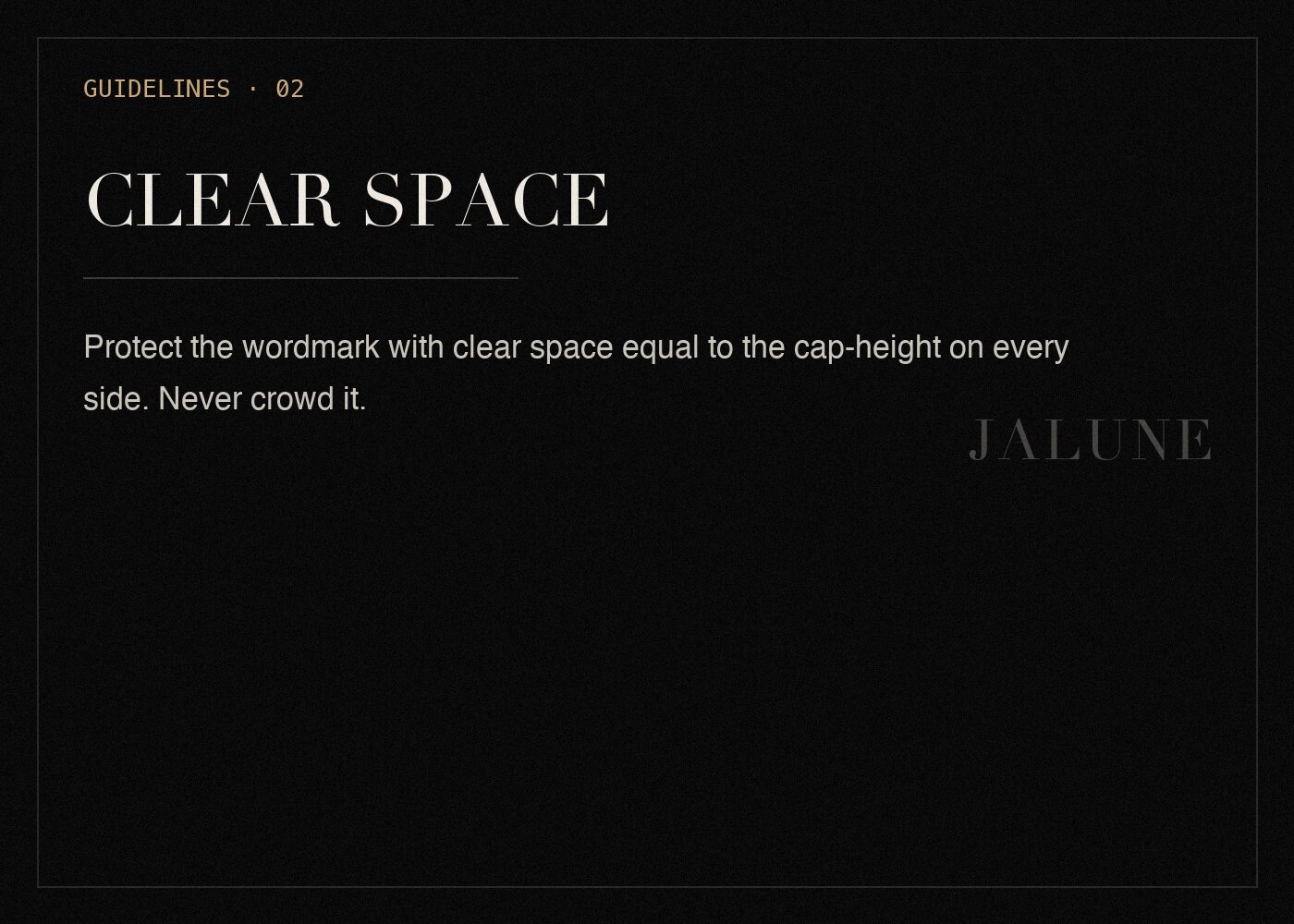 The wordmark