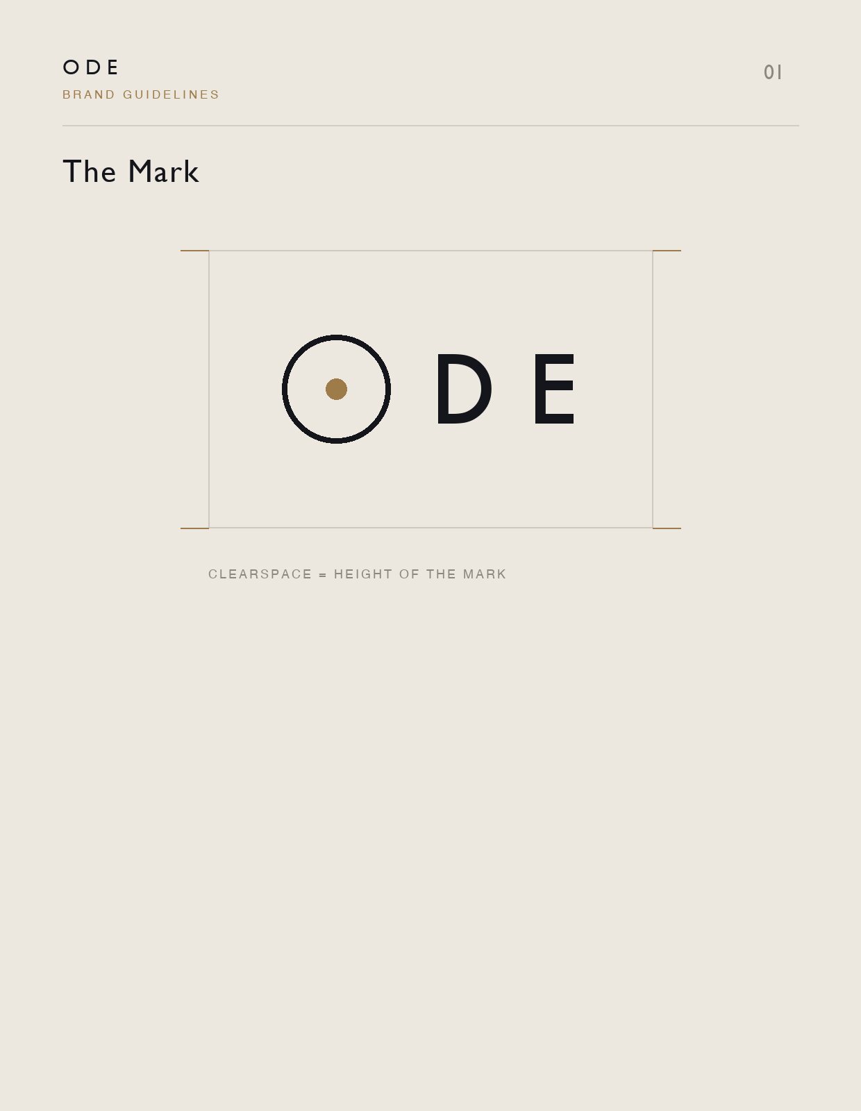 ODE brand book