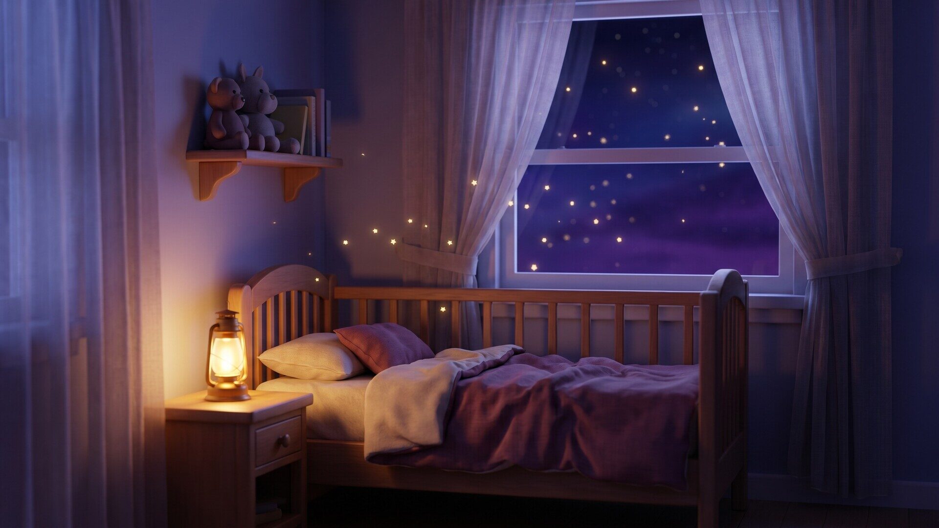 World reference: the nursery, dusk