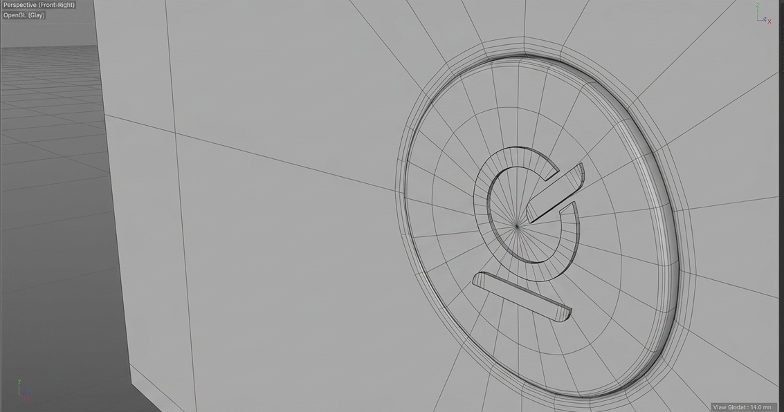Working viewport, power button macro