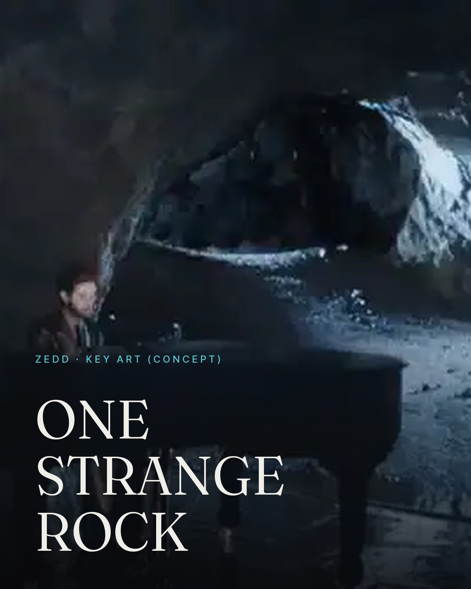 Zedd · One Strange Rock, Music Film & Key Art